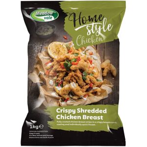 Meadow Vale Frozen Homestyle Crispy Shredded Chicken 4x1kg ❄ Meadow Vale Frozen Homestyle Crispy Shredded Chicken 4x1kg ❄