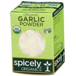 Spicely Organics Organic Garlic Powder 0.4 Oz (Case Of 6) Spicely Organics Organic Garlic Powder 0.4 Oz (Case Of 6)