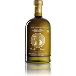 Vassilakis Estate Cretan Extra Virgin Olive Oil, 500 Ml In Glass Bottle Vassilakis Estate Cretan Extra Virgin Olive Oil, 500 Ml In Glass Bottle