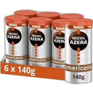 Nescafé Azera Americano Instant Coffee 140g (Pack Of 6), Package May Vary Nescafé Azera Americano Instant Coffee 140g (Pack Of 6), Package May Vary