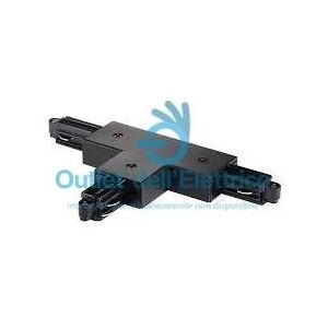 Wiva Group Wiva 41900122 Track T Connector - Black Wiva Group Wiva 41900122 Track T Connector - Black