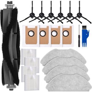 2x(For T20 Robot Vacuum Cleaner Main Side Brush Hepa Filters Mop1554 2x(For T20 Robot Vacuum Cleaner Main Side Brush Hepa Filters Mop1554