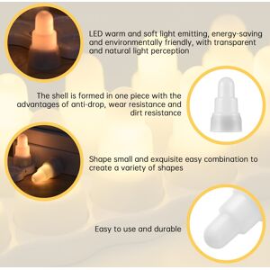 12 Pack Flameless Candles Led Candles Flickering Usb Operated Electric Cor 2 12 Pack Flameless Candles Led Candles Flickering Usb Operated Electric Cor 2