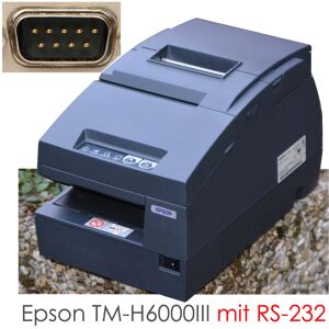 Epson Tm-H6000iii Rs-232 Serial Black Receipt Printer For Windows 2000 Xp 7 10 Epson Tm-H6000iii Rs-232 Serial Black Receipt Printer For Windows 2000 Xp 7 10