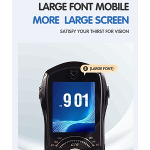 Black 1.8inch Car Shape Big Button Seniors Cell Phone Dual Cards Dual Stand Ou Black 1.8inch Car Shape Big Button Seniors Cell Phone Dual Cards Dual Stand Ou