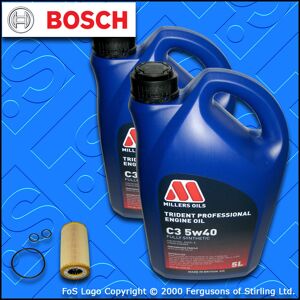 Millers Oils Service Kit For Porsche Cayenne S 4.5 Turbo Oil Filter +5w40 Fs Oil 2002-2007 Millers Oils Service Kit For Porsche Cayenne S 4.5 Turbo Oil Filter +5w40 Fs Oil 2002-2007