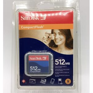Sandisk 512 Mb Compactflash Memory Card (Sdcfb-512-E10) Sandisk 512 Mb Compactflash Memory Card (Sdcfb-512-E10)