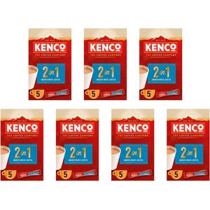 Kenco 2 In 1 Smooth White Instant Coffee Sachets 5x14g (Pack Of 7, Total 35 Sac Kenco 2 In 1 Smooth White Instant Coffee Sachets 5x14g (Pack Of 7, Total 35 Sac