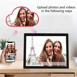 (Au Plug 100 To 240v)15 Inch Digital Picture Frame 80000 Photos Storage (Au Plug 100 To 240v)15 Inch Digital Picture Frame 80000 Photos Storage