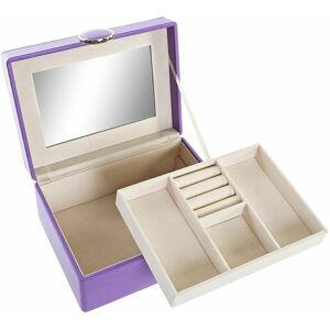 Jewelry Box Dkd Home Decor Lilac Mdf Wood 17 X 13 X 8,5 Cm Jewelry Box Dkd Home Decor Lilac Mdf Wood 17 X 13 X 8,5 Cm