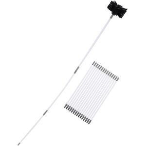 Stoves 24ft Chimney Brush Set 45° Bendable Chimney Cleaning Brush With 18 Flexible Rods Stoves 24ft Chimney Brush Set 45° Bendable Chimney Cleaning Brush With 18 Flexible Rods