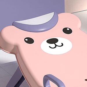 Kids Deck Chair Foldable Stretchable Headrest Longue For Hair Washing Pink Kids Deck Chair Foldable Stretchable Headrest Longue For Hair Washing Pink