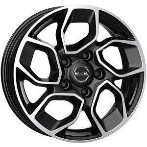 Alloy Wheel Mak Express For Toyota Proace M1 6.5x16 5x108 Black Mirror 6fu Alloy Wheel Mak Express For Toyota Proace M1 6.5x16 5x108 Black Mirror 6fu