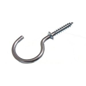 Onestopdiy New 4,000 X Shouldered Screw In Cup Hanger Hooks 25mm 1 Inch Cp Chromed Steel - Onestopdiy New 4,000 X Shouldered Screw In Cup Hanger Hooks 25mm 1 Inch Cp Chromed Steel -