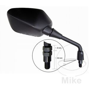 Jmp 28758-Black Right Rear View Mirror Compatible With Honda Vfr 800 X Crossrunner A Jmp 28758-Black Right Rear View Mirror Compatible With Honda Vfr 800 X Crossrunner A