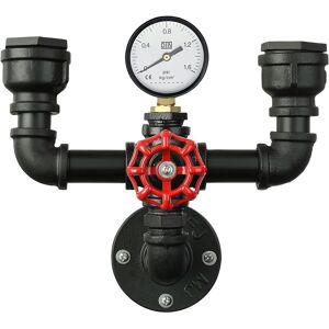 Vintage Water Pipe Wall Sconce E27 Rustic Twin Industrial Pipe Wall Lamp Double Vintage Water Pipe Wall Sconce E27 Rustic Twin Industrial Pipe Wall Lamp Double