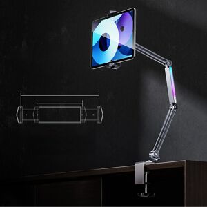 Desk Long Arm Phone Mount Adjustable Mount Metal Bed Phone Holder Prevent Slip Desk Long Arm Phone Mount Adjustable Mount Metal Bed Phone Holder Prevent Slip