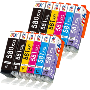 Does Not Apply Pgi-580xxl Cli-581xxl Compatible With Canon 580 & 581 Ink Cartridges For Ts8151 Does Not Apply Pgi-580xxl Cli-581xxl Compatible With Canon 580 & 581 Ink Cartridges For Ts8151