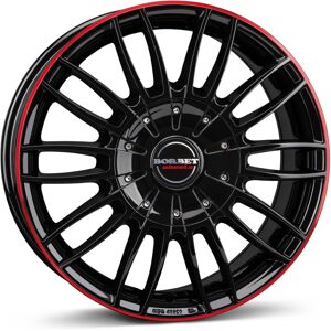 Borbet CW3 Alloy Wheel - Red - 7.5x18 - ET 35 - 5/120 Borbet CW3 Alloy Wheel - Red - 7.5x18 - ET 35 - 5/120