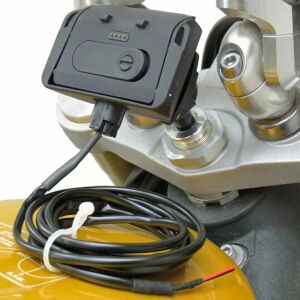 Buybits 17.5-20.5mm Powered Motorcycle Yoke Stem Mount With Charger For Tomtom Rider Pro Buybits 17.5-20.5mm Powered Motorcycle Yoke Stem Mount With Charger For Tomtom Rider Pro