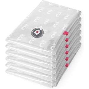 Compactor Aspispace Vacuum Compression Bags Xl - 6 Pack, 80x130 Cm, Transparent Compactor Aspispace Vacuum Compression Bags Xl - 6 Pack, 80x130 Cm, Transparent