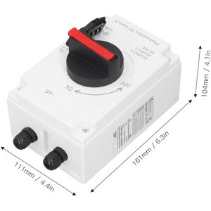 Photovoltaic Isolator Switch Dc1000v 32a Easy Operation Solar Pv Disconnect Photovoltaic Isolator Switch Dc1000v 32a Easy Operation Solar Pv Disconnect