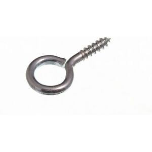Onestopdiy 1,000 X Screw In Eye Closed Hooks Fixing Hanger ( No.2 ) 2mm X 20mm Bzp Onesto Onestopdiy 1,000 X Screw In Eye Closed Hooks Fixing Hanger ( No.2 ) 2mm X 20mm Bzp Onesto