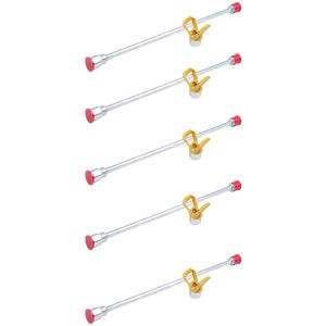 Sodial 5pc 20 Inch Airless Sprayer Paint Tool Extension Pole 50cm With Tip Guard5802 Sodial 5pc 20 Inch Airless Sprayer Paint Tool Extension Pole 50cm With Tip Guard5802