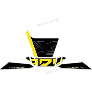 Eurowagens X-Adv 750 X Adv750 Accessories Motorcycle 3d Epoxy Sticker Gold Finch Yellow Eurowagens X-Adv 750 X Adv750 Accessories Motorcycle 3d Epoxy Sticker Gold Finch Yellow