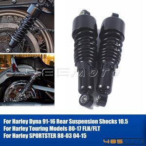 485motorsports 10.5'' Rear Suspension Shocks Absorbers For Harley Dyna Sportster Touring 80-17 485motorsports 10.5'' Rear Suspension Shocks Absorbers For Harley Dyna Sportster Touring 80-17