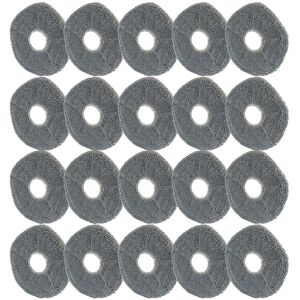 Sodial 2x(20pcs Mop Cloth For X9pro Sweeping Robot Vacuum Ground Dragram Clean1689 Sodial 2x(20pcs Mop Cloth For X9pro Sweeping Robot Vacuum Ground Dragram Clean1689