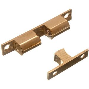 Onestopdiy Brass Stainless Steel Double Ball Catch Cabinet Latch - Cabinet Hardware Onestopdiy Brass Stainless Steel Double Ball Catch Cabinet Latch - Cabinet Hardware