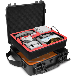 Does Not Apply Mini 4 Pro Hard Case, Compact, Two-Layer, Waterproof, Carry Case For Dji Mini 4 Does Not Apply Mini 4 Pro Hard Case, Compact, Two-Layer, Waterproof, Carry Case For Dji Mini 4