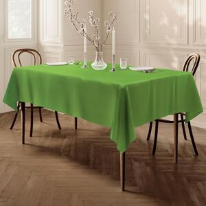Home Direct Extra Large Rectangular Fabric Tablecloth 140x240cm 55"X94" Green Home Direct Extra Large Rectangular Fabric Tablecloth 140x240cm 55"X94" Green