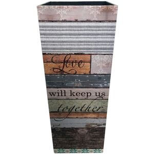 Mobili Rebecca Rebecca Mobili Umbrella Stand Square Brown Mdf Canvas Beige Entry 50x20x20 Mobili Rebecca Rebecca Mobili Umbrella Stand Square Brown Mdf Canvas Beige Entry 50x20x20