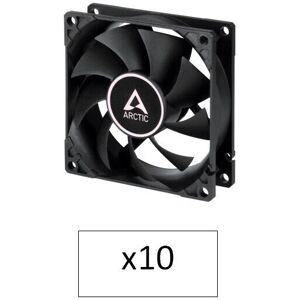 Arctic F8 80mm Black Case Fans Rev.4 2000rpm 31cfm 12v 3-Pin X 10 Pack Arctic F8 80mm Black Case Fans Rev.4 2000rpm 31cfm 12v 3-Pin X 10 Pack
