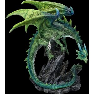 Figuren Shop Gmbh Dragon Figure Green - Clifftop Dragon Fantasy Decorative Dragon 21cm Figuren Shop Gmbh Dragon Figure Green - Clifftop Dragon Fantasy Decorative Dragon 21cm