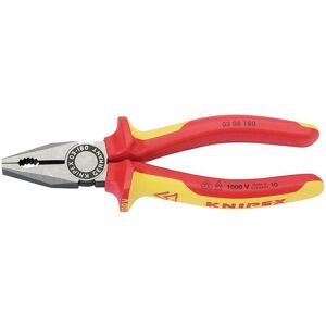 Draper Knipex 03 08 180uksbe Vde Fully Insulated Combination Pliers, 180mm Draper Knipex 03 08 180uksbe Vde Fully Insulated Combination Pliers, 180mm