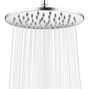 Leadahead Round Rainfall Shower Head 7.7-Inch Overhead Fixed Rain Showerhead Full Body Co Leadahead Round Rainfall Shower Head 7.7-Inch Overhead Fixed Rain Showerhead Full Body Co