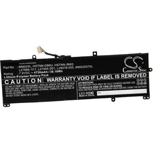 Vhbw Battery For Hp Pavilion 13-An0105ng 13-An0205ng 13-An0087tu 13-An0207ng 4750mah Vhbw Battery For Hp Pavilion 13-An0105ng 13-An0205ng 13-An0087tu 13-An0207ng 4750mah