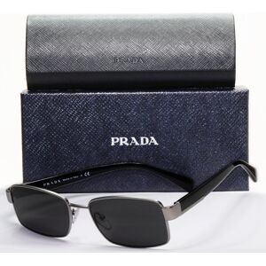 Prada Sunglasses 2014 Gunmetal Black Square Rectangle Pr53pv Vpr 53p 1cq-1o1 Prada Sunglasses 2014 Gunmetal Black Square Rectangle Pr53pv Vpr 53p 1cq-1o1