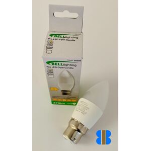New Box 10 Bell Lighting 60508 3.9w Pro Led Opal Candle Bc B22 470lm 2700k New Box 10 Bell Lighting 60508 3.9w Pro Led Opal Candle Bc B22 470lm 2700k