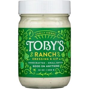 Toby'S Family Foods Ranch Dressing And Dip 12 Oz (Case Of 6) Toby'S Family Foods Ranch Dressing And Dip 12 Oz (Case Of 6)