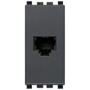 Vimar 20320 Rj11 Socket 6/4 Gray Vimar 20320 Rj11 Socket 6/4 Gray