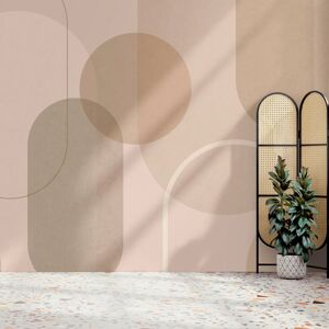 Superfresco Easy Arched Geo Muted Neutral Print To Order Fixed Size Mural Superfresco Easy Arched Geo Muted Neutral Print To Order Fixed Size Mural