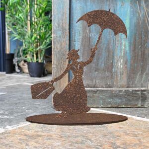 Black Country Metal Works Mary Poppins Rustic Iron Door Stop Black Country Metal Works Mary Poppins Rustic Iron Door Stop