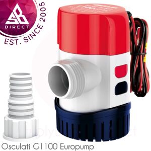 Osculati G1100 Next Generation Submersible Pump│12v│70l/min Flow Rate│4m Head Osculati G1100 Next Generation Submersible Pump│12v│70l/min Flow Rate│4m Head