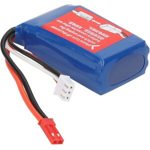 Rc Helicopter Battery 7.4v 1100mah With 3 In 1 Conversion Cable Fits For Wl He Rc Helicopter Battery 7.4v 1100mah With 3 In 1 Conversion Cable Fits For Wl He