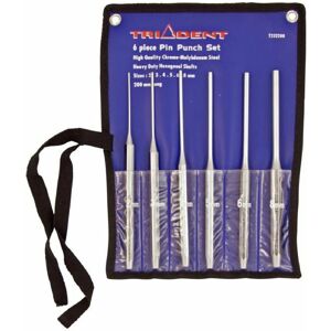 Van Line 1x Trident 6 Piece Metric Long Pin Punch Set Diy Workshop Striking Tool - Tl4104 Van Line 1x Trident 6 Piece Metric Long Pin Punch Set Diy Workshop Striking Tool - Tl4104