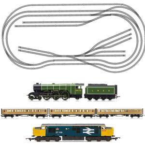 Hornby Digital Train Set Hl4 Big Layout With 2 Trains - Fits On 8x4ft Board Hornby Digital Train Set Hl4 Big Layout With 2 Trains - Fits On 8x4ft Board